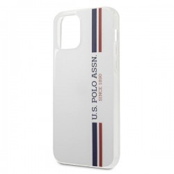 US Polo USHCP12LPCUSSWH iPhone 12 Pro Max 6,7" biały/white Tricolor Collection | mobilo.lv