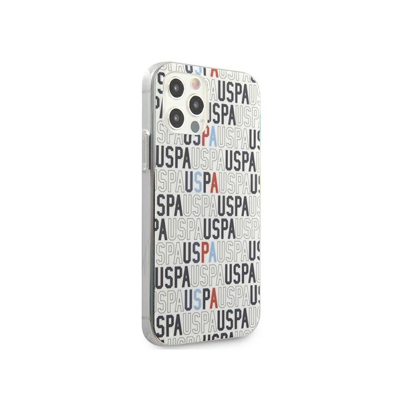 US Polo USHCP12MPCUSPA6 iPhone 12/12 Pro 6,1" biały/white Logo Mania Collection|mobilo.lv
