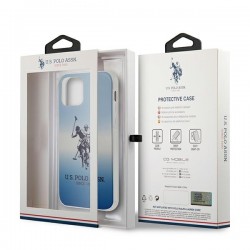 US Polo USHCP12SPCDGBL iPhone 12 mini 5,4" niebieski/blue Gradient Collection | mobilo.lv