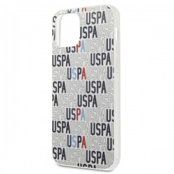 US Polo USHCP12SPCUSPA6 iPhone 12 mini 5,4" biały/white Logo Mania Collection | mobilo.lv