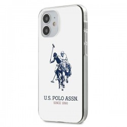 US Polo USHCP12STPUHRWH iPhone 12 mini 5,4" biały/white Shiny Big Logo|mobilo.lv