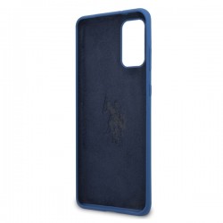 US Polo USHCS67SLHRNV S20+ G985 granatowy/navy Silicone Collection|mobilo.lv