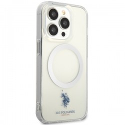 US Polo USHMP15LUCIT iPhone 15 Pro 6.1" transparent MagSafe Collection|mobilo.lv