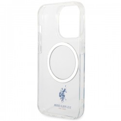US Polo USHMP15LUCIT iPhone 15 Pro 6.1" transparent MagSafe Collection | mobilo.lv