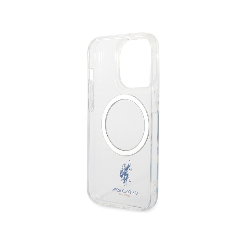US Polo USHMP15LUCIT iPhone 15 Pro 6.1" transparent MagSafe Collection|mobilo.lv