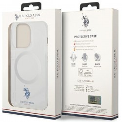 US Polo USHMP15LUCIT iPhone 15 Pro 6.1" transparent MagSafe Collection | mobilo.lv