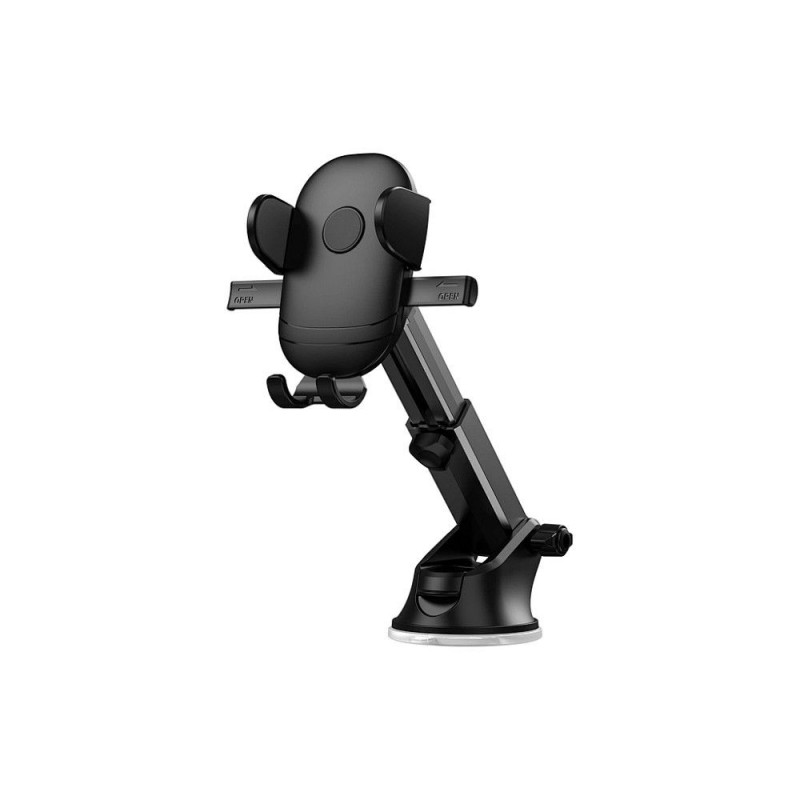 Universal Car Holder CH013 with Suction Cup Melns|mobilo.lv