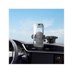 Universal Car Holder CH013 with Suction Cup Melns