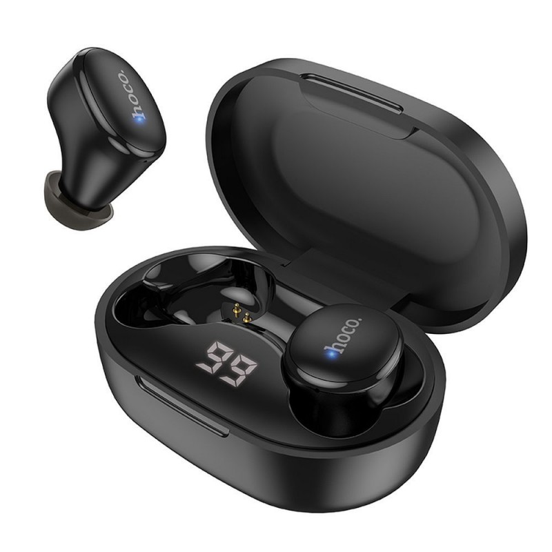 Universal wireless bluetooth earphones TWS EW11 Melns|mobilo.lv