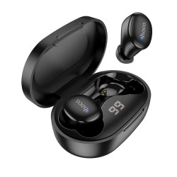 Universal wireless bluetooth earphones TWS EW11 Melns|mobilo.lv