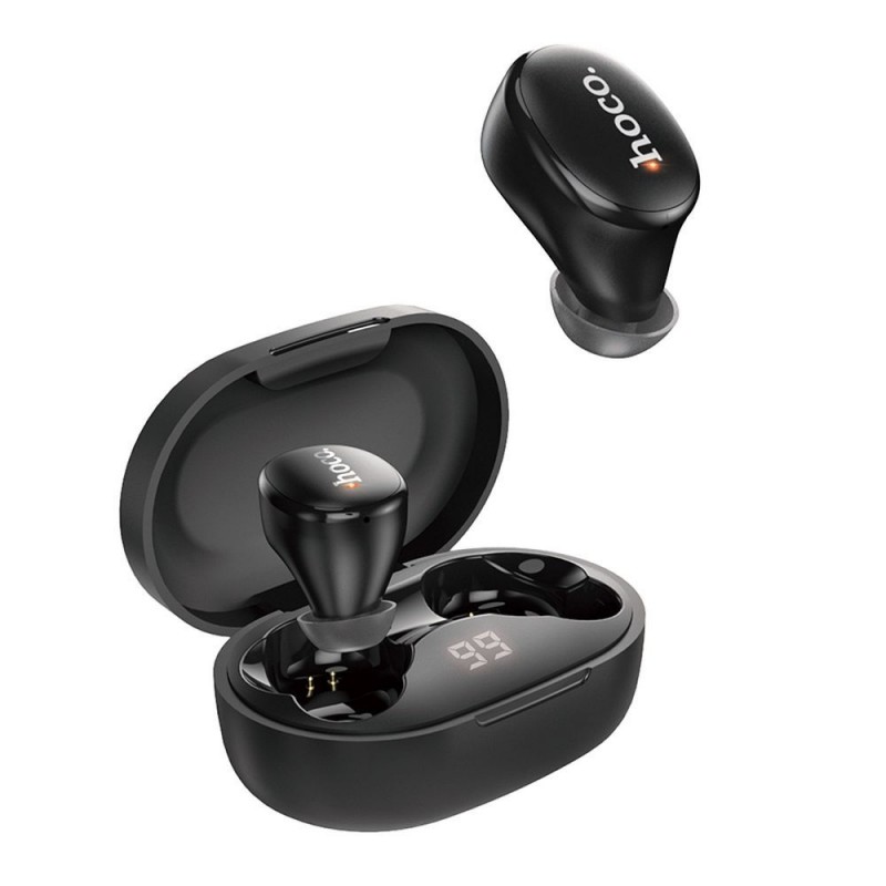 Universal wireless bluetooth earphones TWS EW11 Melns|mobilo.lv