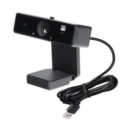 Universal Webcam 2K 2560*1440/25fps ECM-CDV126D Melns | mobilo.lv