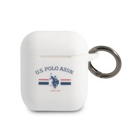 Bezvadu austiņu apvalks Apple Horses Flag USACA2SFGH White, With Design