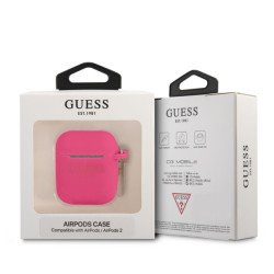 Bezvadu austiņu apvalks Apple GUA3LSC4EF Bright Pink, With Text