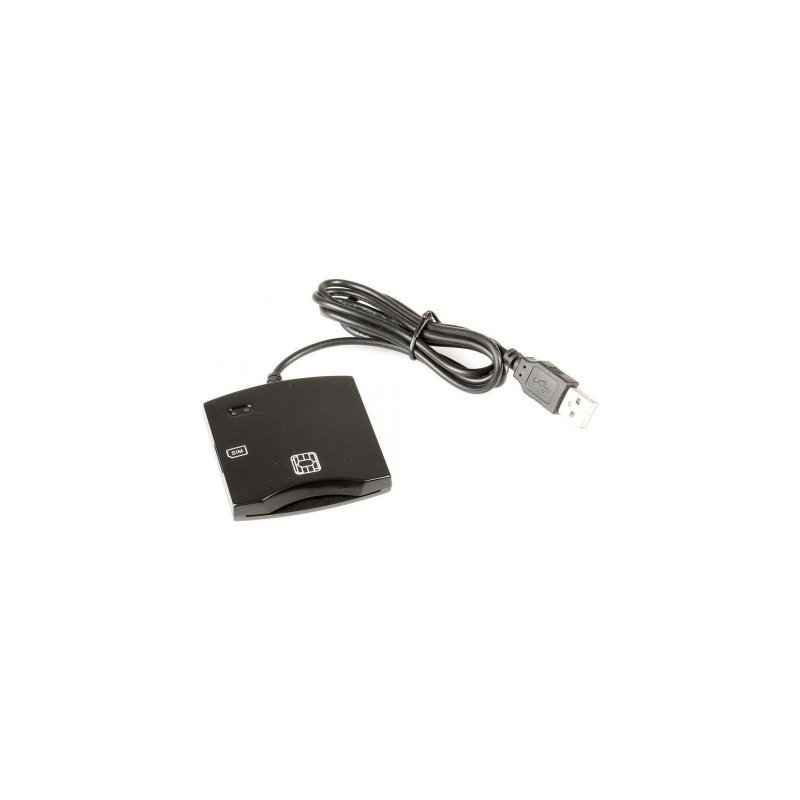 Karšu lasītājs DNI ID Card reader Black