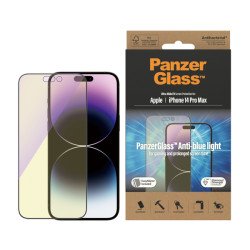 Viedtālruņa aizsargstikls Apple iPhone 14 Pro Max PanzerGlass Ultra-Wide Fit, Anti-Bluelight