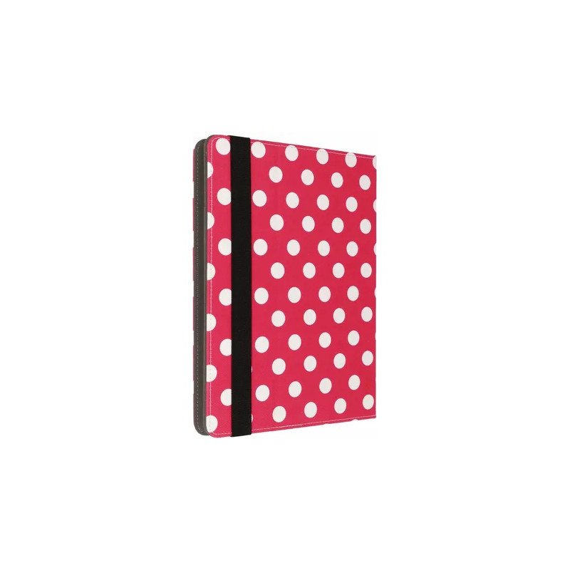 Planšetdatora universālais maciņš Canvas Tablet Red, With Design