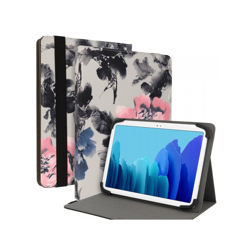 Planšetdatora universālais maciņš Canvas Tablet White, With Design