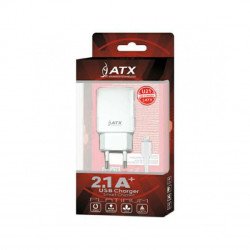Lādēšanas komplekts U21 plus Micro USB cable White