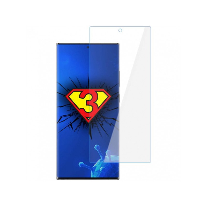 Viedtālruņa aizsargplēve Samsung Galaxy S22 Ultra Silver Protect+