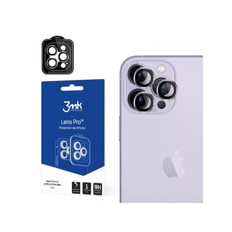 Viedtālruņa kameras aizsargstikls Apple iPhone 14 Plus Lens Pro Violet
