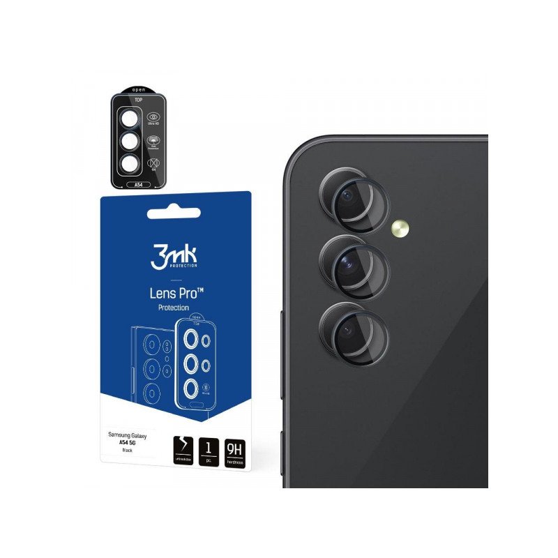 Viedtālruņa kameras aizsargstikls Samsung Galaxy S24 Plus Lens Pro Black
