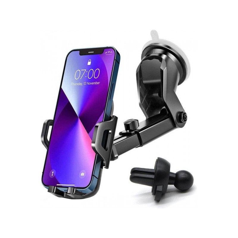 Viedtālruņa turētājs automašīnai S113 Black