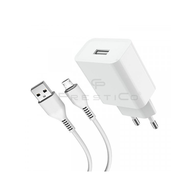 Lādēšanas komplekts F6S plus Micro USB Cable White