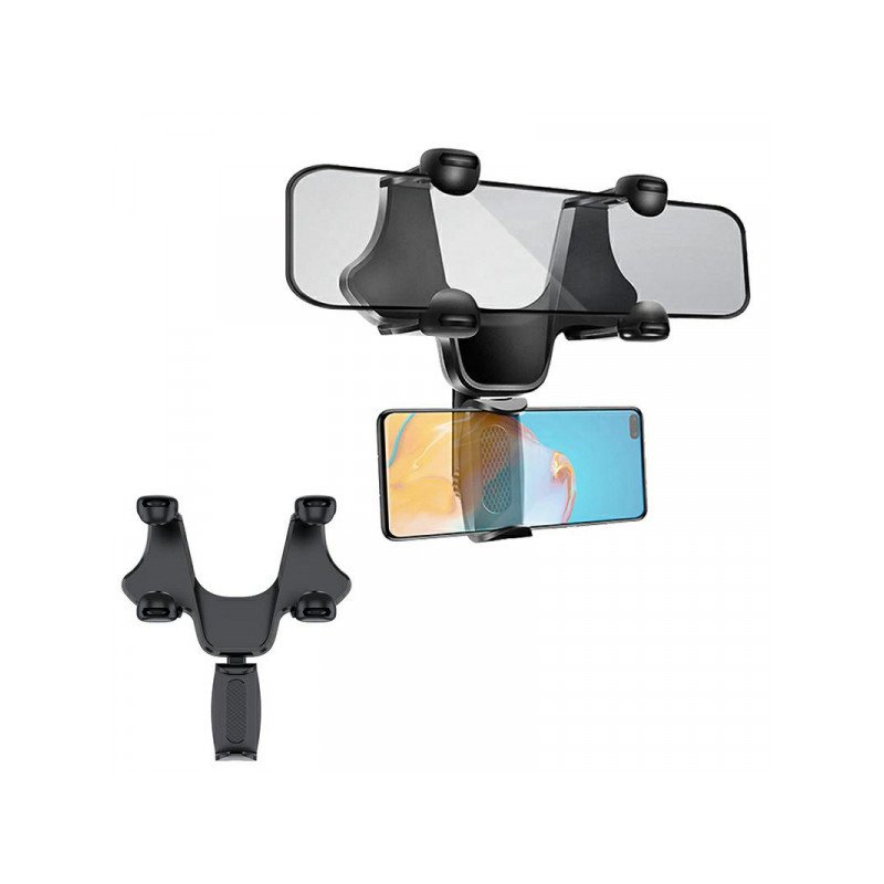Viedtālruņa turētājs automašīnai ABH​-203​ Mirror Black