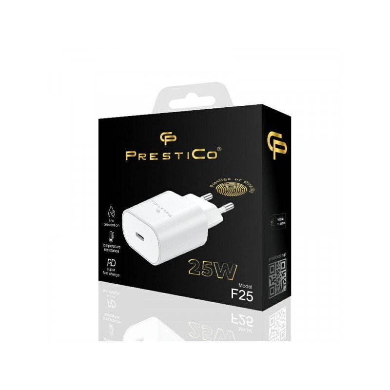 Strāvas adapteris F25_25W White