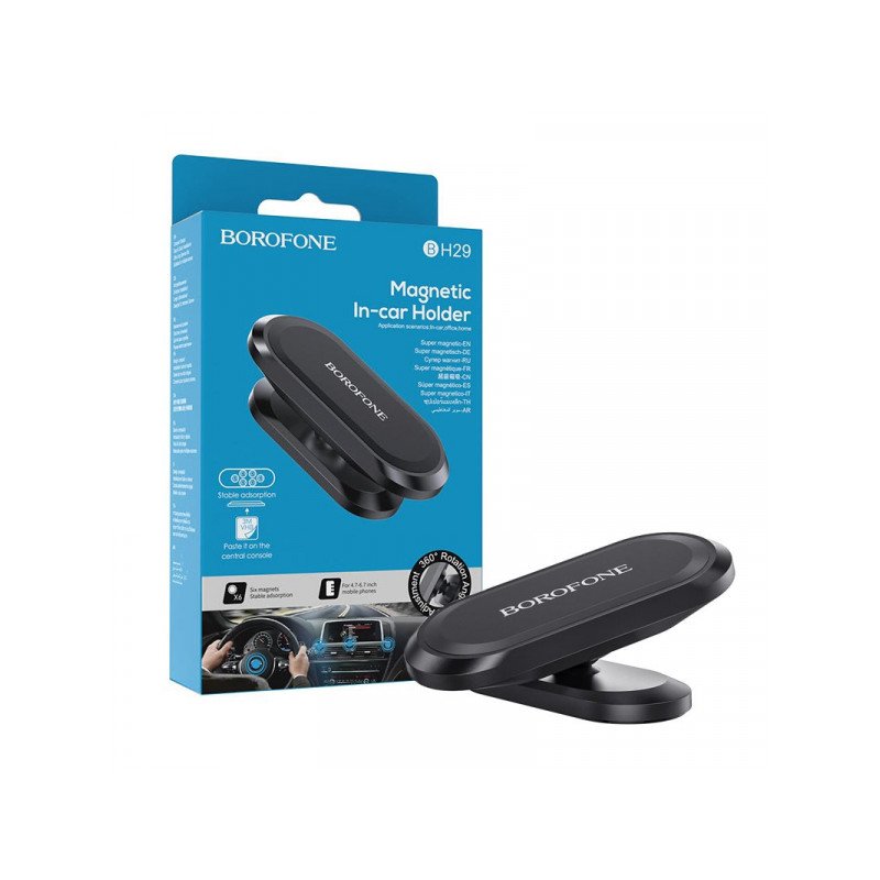 Viedtālruņa turētājs automašīnai BH29 Black