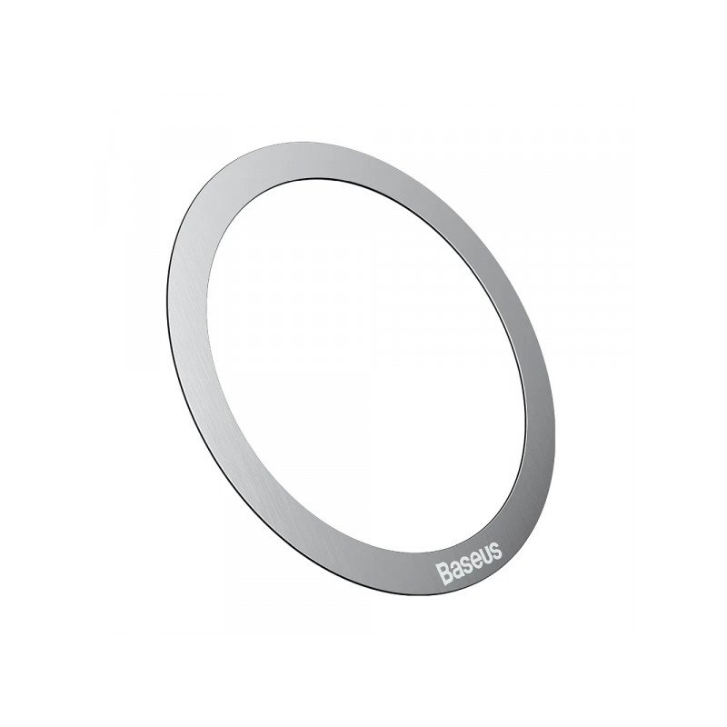 Magnēts Round plate compatible with MagSafe 2pcs Silver