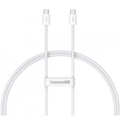 Kabelis USB-C - USB-C 30W White