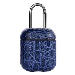 Bezvadu austiņu apvalks Apple Lux Series TPU Blue
