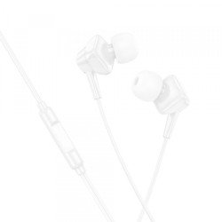 Austiņas ar vadu Earphones Lightning M113 White