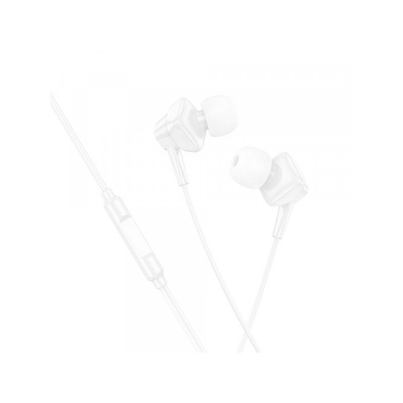 Austiņas ar vadu Earphones Lightning M113 White