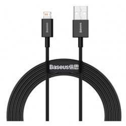 Kabelis USB - Lightning 2m cable Black