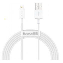 Kabelis USB - Lightning 2m cable White