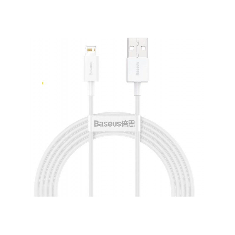 Kabelis USB - Lightning 2m cable White