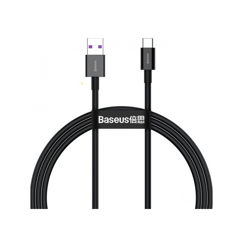 Kabelis Cable 66W 6A Black