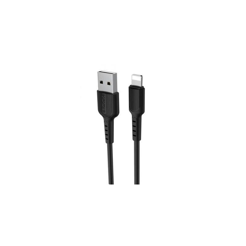 Kabelis BX16 USB-A to Lightning Black