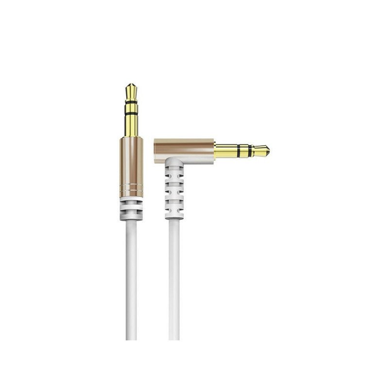 Audio kabelis L11 3,5mm to 3,5mm White