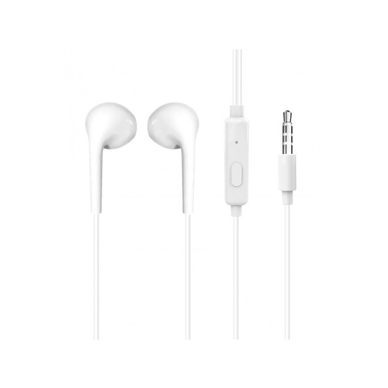 Austiņas ar vadu Wired 3.5mm headset X10S White