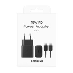 Lādēšanas komplekts T1510XBE plus Type-C Cable Black