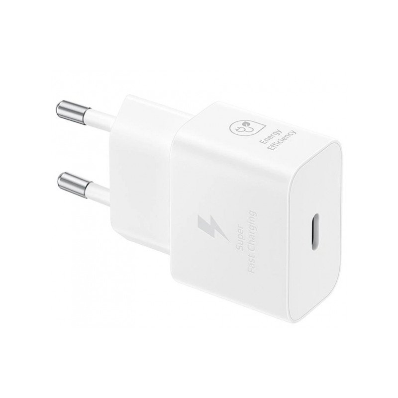 Strāvas adapteris Wall charger 25W GaN White