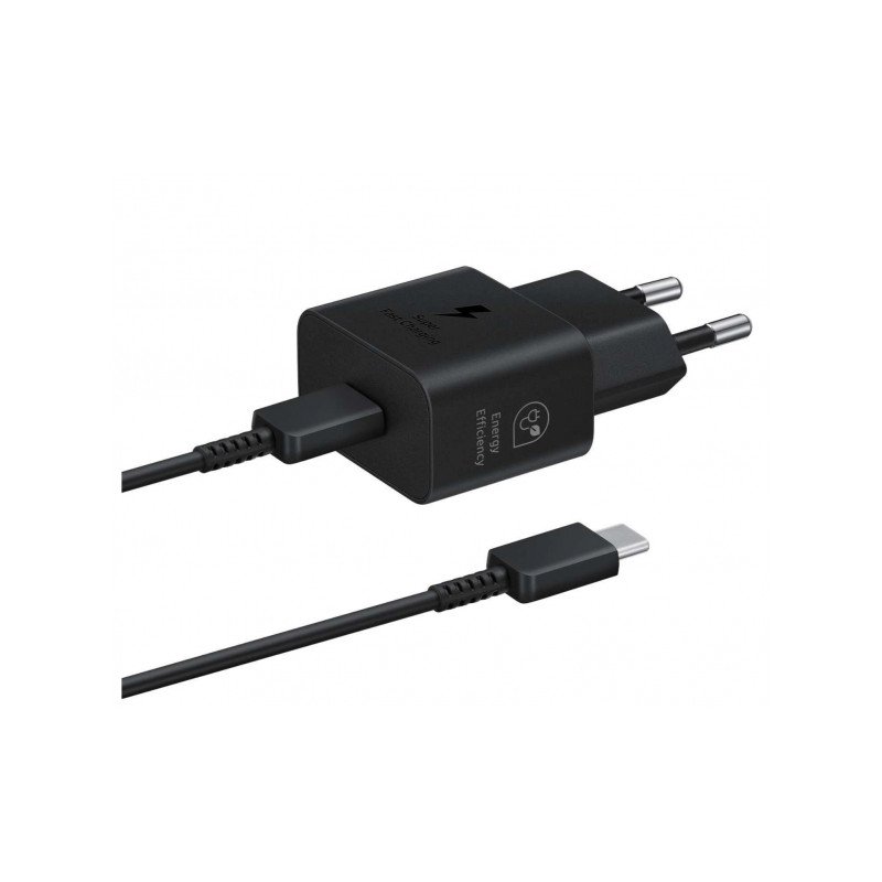 Lādēšanas komplekts Wall Charger 25W GaN with USB-C cable Black
