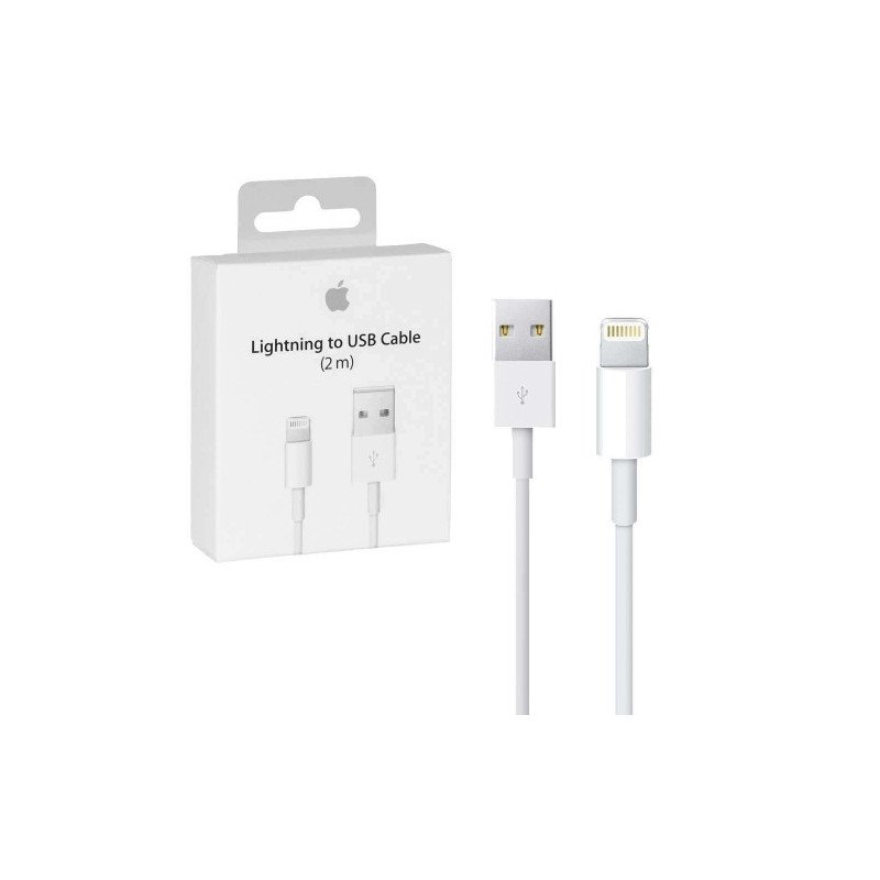 Kabelis MD819 USB-A to Lightning White
