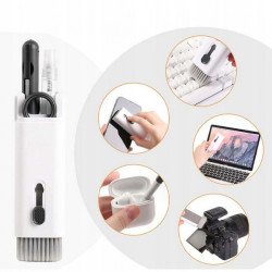 Ekrānu tīrīšanas līdzeklis Multifunctional 7in1 cleaning set Grey