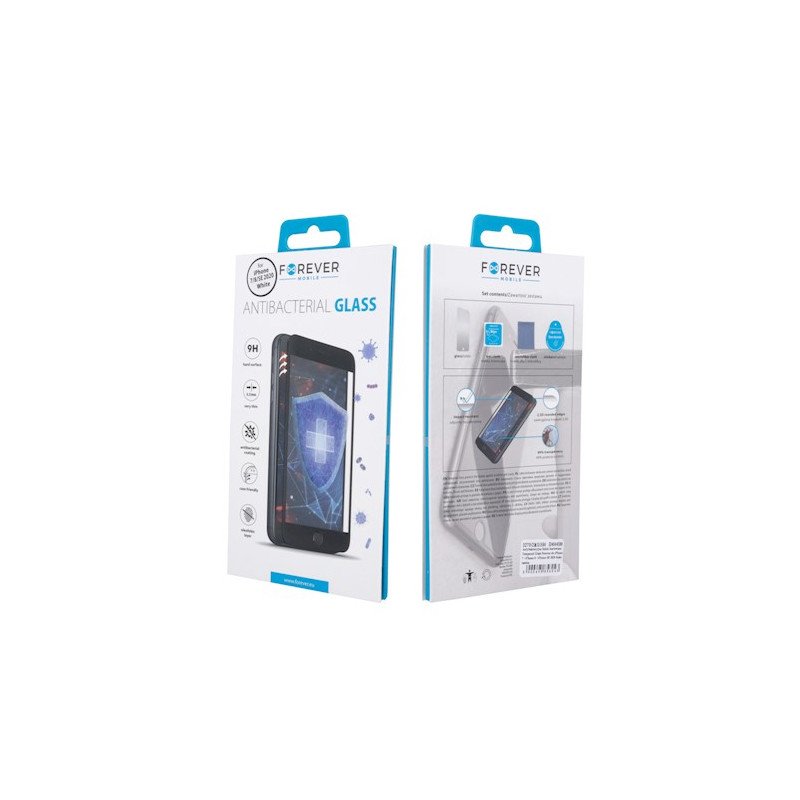 Viedtālruņa aizsargstikls Apple iPhone 7 Plus / 8 Plus Antibacterial Glass Black