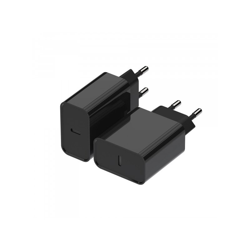 Strāvas adapteris PD Fast Charger 20W Black